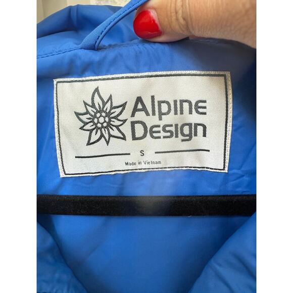 Alpine Design Men's Blue Infusion Anorak Jacket Size S - Picture 6 of 7